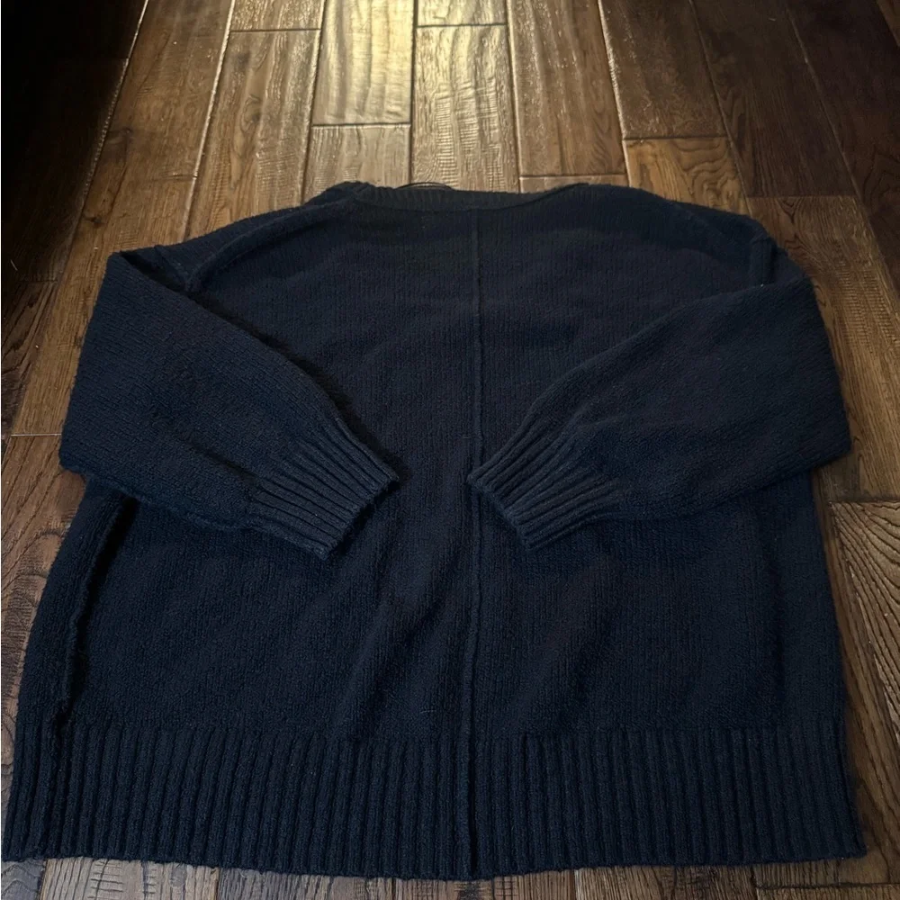 FREE PEOPLE Black Women's Sweater Size Large
